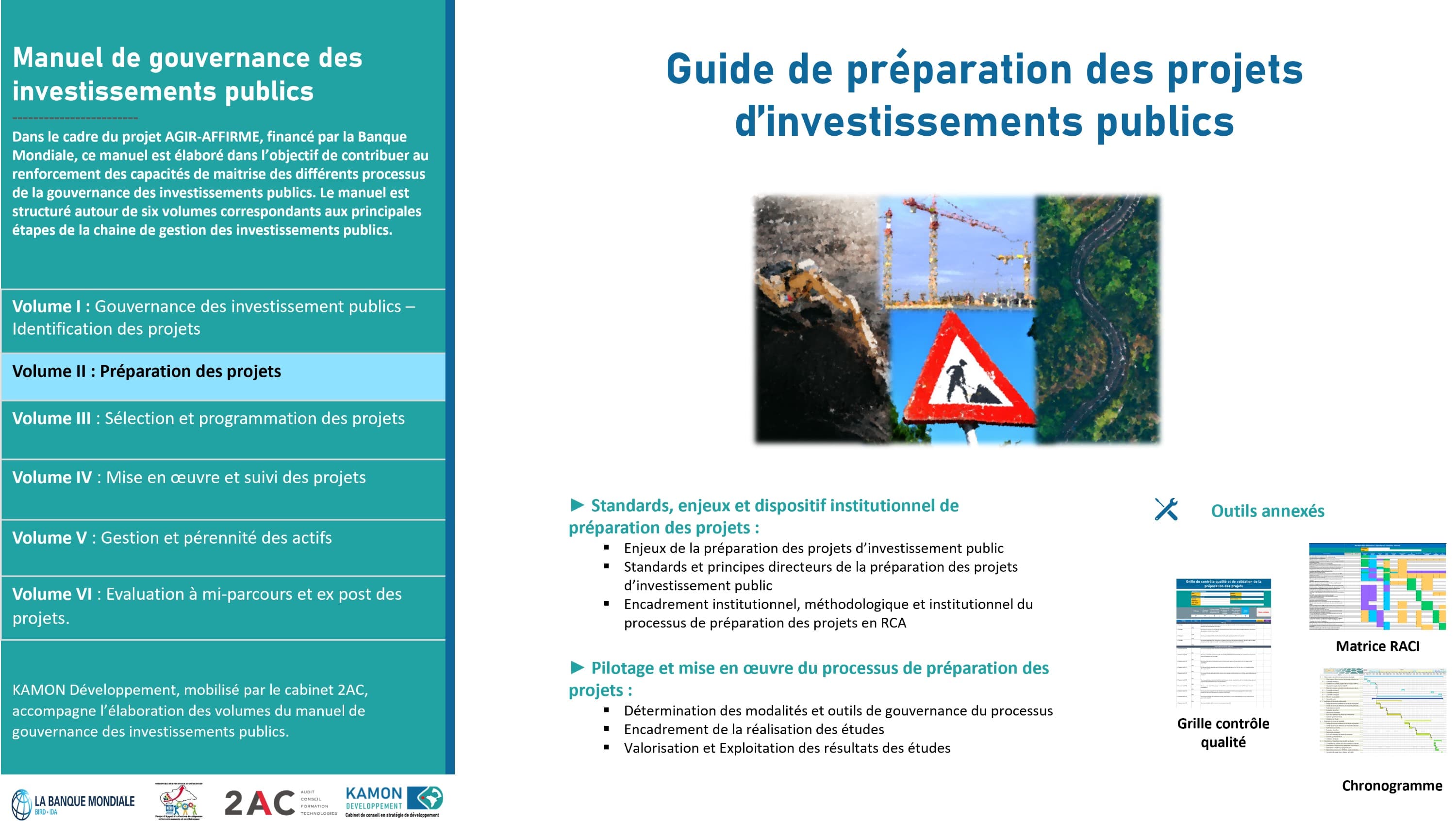 République centrafricaine – Appui à l’amélioration de la gouvernance des investissements publics. 